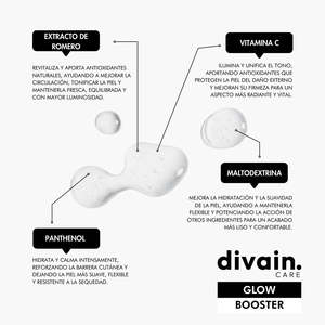 Divain Care Glow Booster Siero Illuminante Antiossidante con 10% Vitamina C - Product Image 3