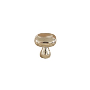<strong>Vintage</strong>-style Zinc Alloy Electroplated Silver Minimalist Bow Shape <strong>Small</strong> Cabinet Door Handle French-style Wardrobe <strong>Drawer</strong> - Product Image 5