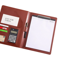Carpeta de Documentos A4 de Cuero PU 2025 al por Mayor, con Logotipo Personalizable, Clip Magnético, Diseño de Caja, Material de Oficina para Uso Escolar