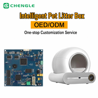 Litière Intelligente Auto-Nettoyante pour Chats, Contrôle des Odeurs, Air Frais, Usage Intérieur, Vente en Gros, Fabrication OEM