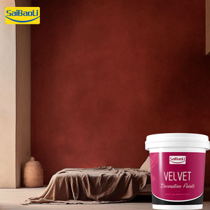 <span class=keywords><strong>Peinture</strong></span> Murale Tendance Velours Perle Pailletée Décoration Intérieure Artistique Projet de <span class=keywords><strong>Peinture</strong></span> Luxe Hôtel Villa Maison - Product Image 3