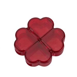 Wholesale Medibox 7-Day Colorful Lucky Clover PP Weekly Organizer Portable Child-Resistant <b>Mini</b> Pill <b>Box</b> - Product Image 5