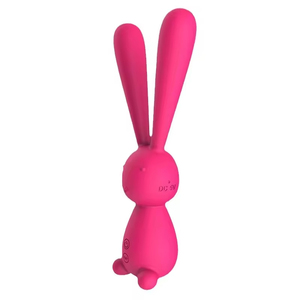 Masseur vibrant en silicone en forme de lapin, tout-en-un, rechargeable par USB, pour femmes - Product Image 5