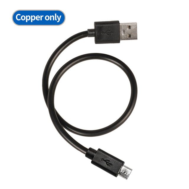 1m Micro USB Fast Charging 5V 2A Data Sync Cable PVC for Android/iOS & Barcode Scanner & Computer with Pure Copper Conductor