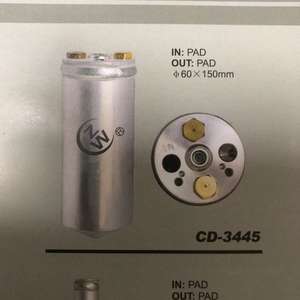 ZW CD-3469 OEMMB918516 Nouveau sécheur de climatisation automobile R134a, sécheur de stockage pour récepteur Ldv/<span class=keywords><strong>climatiseur</strong></span> automobile - Product Image 6