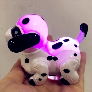 777-614 <span class=keywords><strong>Jouet</strong></span> <span class=keywords><strong>robot</strong></span> <span class=keywords><strong>chien</strong></span> magique à induction, suit la ligne noire, mini lumières LED colorées, <span class=keywords><strong>chien</strong></span> pour enfants - Product Image 2