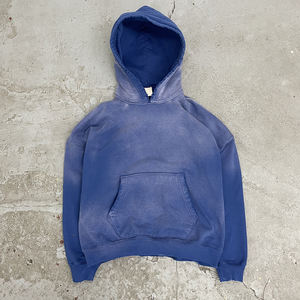 Sudadera con capucha de felpa francesa de gran tamaño de alta calidad para hombre, ropa informal de algodón 100%, sudaderas con capucha personalizadas para hombre de alta calidad - Product Image 1