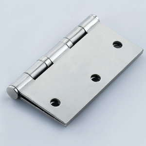 Bisagra Plana de Acero Inoxidable Plateado de 3 Pulgadas con Diseño Moderno, Grosor de 2.2 mm, con Rodamiento de Bolas, Fabricante de Bisagras Planas - Product Image 6