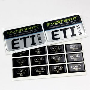 Autocollant 3D adhésif 3M avec logo, résine UV, étiquette en feuille d'époxy en dôme, autocollants 3D imperméables, résistants à la déchirure, écologiques - Product Image 3