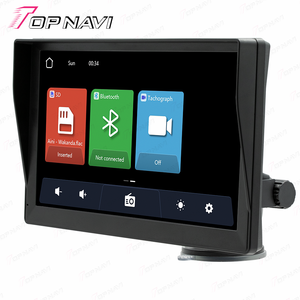 Écran CarPlay portable de 9 pouces modèle universel de voiture système multimédia autoradio électronique automobile Navigation GPS cadre autoradio - Product Image 6