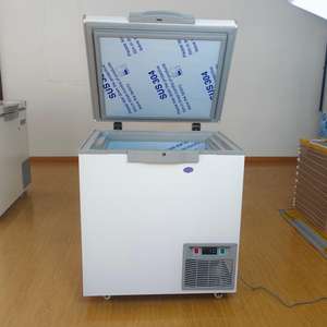 108L-65度工場価格コンパクトディープチェストフリーザーホーム小型インバーター冷凍庫 - Product Image 1