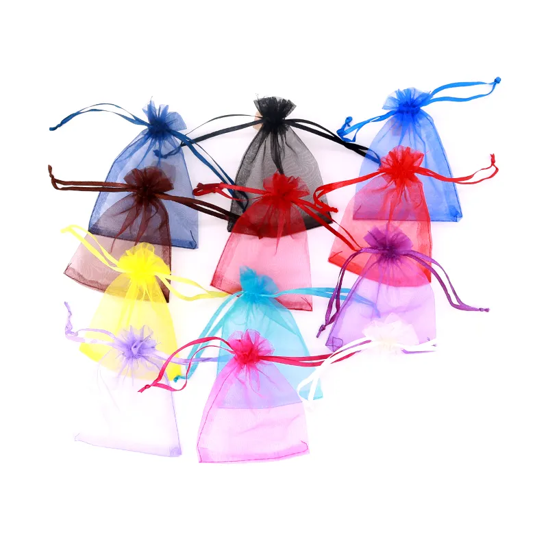 Organza Bags Wedding Favor Drawstring Christmas Gift Bag Boutique Gifts Packaging Bags Pouches