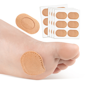 Protège-talons autocollants en coton à bords dentelés anti-frottement, <span class=keywords><strong>patch</strong></span> anti-ampoules, autocollant pour chaussures à talons hauts, usage quotidien, 6 pièces - Product Image 3