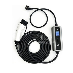 Cargador de Vehículos Eléctricos Portátil <span class=keywords><strong>Goodev</strong></span> Tech de 3.7kw 7kw 16A 32A, Modo 2, 13A 16A 3KW CA Tipo 2 1 GBT para Carga en Casa - Product Image 2