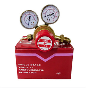 Régulateur de pression de type japonais pour TANAKA LGP, vanne G5/8, manomètre CO2, oxygène, acétylène, fil externe, régulateur de pression d'azote - Product Image 2