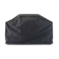Housse de barbecue avec motif flamme, plusieurs tailles, tapis de sol pour barbecue, ignifuge, résistant à la chaleur, tapis anti-éclaboussures pour barbecue, protège la terrasse et le patio