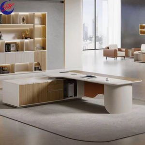 Ensemble de <span class=keywords><strong>bureau</strong></span> moderne haut de gamme pour PDG, ensemble complet, <span class=keywords><strong>bureau</strong></span> de direction sophistiqué pour les bureaux des présidents d'entreprise, mobilier de <span class=keywords><strong>bureau</strong></span> - Product Image 5