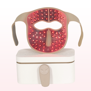 Dispositivo de Terapia de Luz Roja AQSHE M3LED <span class=keywords><strong>4D</strong></span> 460 630 850nm <span class=keywords><strong>4D</strong></span> Infrarrojo Cercano LED Inalámbrico de Silicona para el Cuidado Facial y de la Piel - Product Image 2