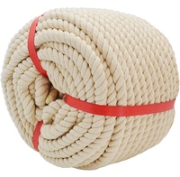 Corde en coton torsadée naturelle, épaisse et douce, de 1 mm à 60 mm, pour l'artisanat, le tir à la corde, les hamacs, la décoration intérieure, la corde de mariage