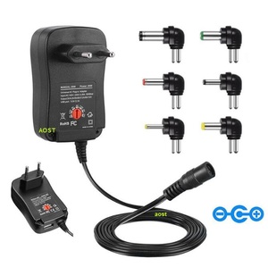 Phổ AC/DC ADAPTER 30 Wát với USB Power Port 3V đến 12V 6 lựa chọn adapter 5V/2.4A đầu ra cho máy ảnh PD chức năng - Product Image 1