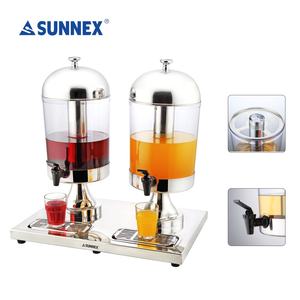 Sunnex-Équipement Buffet Élégant 16L, Base en Acier Inoxydable, Conteneur SAN, Distributeur de Boissons, Service de Jus pour Hôtel Restaurant - Product Image 4