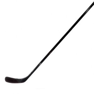 Bâton de hockey droitier intermédiaire P28, flex 55, en fibre de carbone, construction monobloc, logo personnalisé, point de flexion bas/moyen pour - Product Image 1
