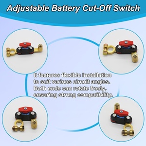 Mini Interruttore <span class=keywords><strong>Staccabatteria</strong></span> 12V CE per Auto e Barca, Regolabile, Stabile, Intelligente, per Trasmissione in Rame - Product Image 5