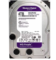 WD43PURZ Disco Rigido da 4TB 3.5" SATA HDD per Sistema di Sicurezza CCTV NVR