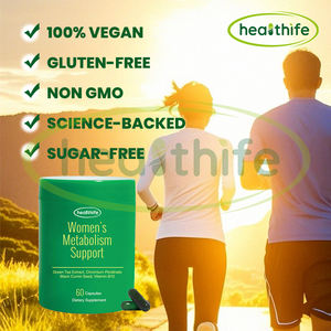 ओम वेगन महिलाओं के चयापचय समर्थन वयस्कों के लिए स्वस्थ हर्बल सप्लीमेंट - Product Image 4