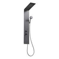 Panneaux muraux de douche étanches en acier inoxydable 304 pour salle de bain avec kit de panneau mural de douche