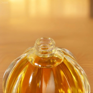 Cao Cấp Sang Trọng Bí Ngô Hình Dạng 50Ml Rõ Ràng Thanh Lịch Rỗng Pha Lê Nước Hoa Phun Chai Thủy Tinh Lưỡi Lê Với Nắp - Product Image 6