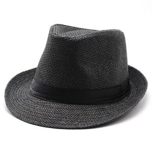 Sombrero Fedora de Paja Cubano Informal para Adultos, para el Verano, Playa, Sol, Venta al por Mayor Promocional - Product Image 2