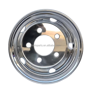 Ruote di Ricambio OEM per <span class=keywords><strong>Camion</strong></span> e Rimorchi Howo Nuove, <span class=keywords><strong>in</strong></span> <span class=keywords><strong>Lega</strong></span> di Alluminio Zincato, 8/10 Fori, 17*6*120 17.5 <span class=keywords><strong>22.5</strong></span> 24 - Product Image 2