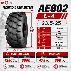 ยางรถบรรทุกหนัก 23.5-25 OTR ลาย L4 40PR สำหรับงานขุดดินและเหมืองหิน - Product Image 3