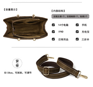 Bolsos de Diseñador al por Mayor, Bolsos Cruzados de Cuero Genuino, Bolsos de Mano para Mujer, Bolsos de Lujo, Bolsos Tote - Product Image 3