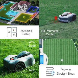 중국산 DIY GPS 레이더 제어 로봇 잔디깎이 전기 와이파이 원격 자동 잔디깎이 기계 - Product Image 6