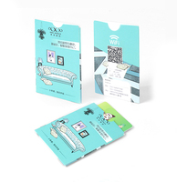 Sobres para Tarjetas de Llave de Papel Grueso Impresos Personalizados, Porta Tarjetas de Bienvenida para Hoteles, Bolsas de Papel Promocionales para Habitaciones Estándar