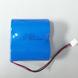 بطارية ليثيوم عالية السعة 1S2P 3.6 فولت 38 أمبير ساعة ER34615، بطارية ليثيوم أيون أولية من نوع Li-SOCl2 لعداد الغاز NB-IOT، حجم D - Product Image 6