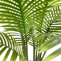 Commande en gros de palmiers artificiels écologiques de haute qualité, 80 cm, résistants à l'eau, personnalisables pour les mariages, les fêtes, les événements, les plantes de table