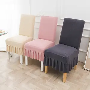 JQYC-Funda elástica de alta calidad para silla, funda universal extraíble para silla de comedor de boda y oficina en casa