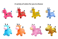 Cheval gonflable unisexe, parfait pour la maison et la maternelle