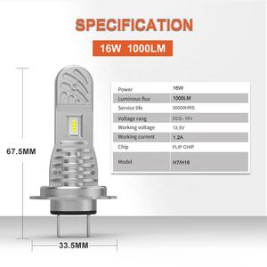 หลอดไฟหน้า LED สำหรับรถยนต์ H7แบบไม่มีพัดลมขนาด40W ระบบให้แสงสว่างอัตโนมัติดีไซน์แบบออโต้บัสแบบออลอินวันใหม่ล่าสุด<span class=keywords><strong>2022</strong></span> - Product Image 5