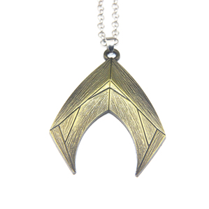 Collar ZRM Vintage <span class=keywords><strong>de</strong></span> Aleación <span class=keywords><strong>de</strong></span> Zinc con Baño <span class=keywords><strong>de</strong></span> Plata Antigua y Bronce, con Colgante <span class=keywords><strong>de</strong></span> Aquaman <span class=keywords><strong>de</strong></span> la <span class=keywords><strong>Liga</strong></span> <span class=keywords><strong>de</strong></span> la Justicia <span class=keywords><strong>de</strong></span> <span class=keywords><strong>DC</strong></span> Comics - Product Image 3