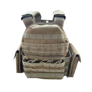 Gilet tattico Burkina Faso con sistema MOLLE equipaggiamento di sicurezza per piastre di armatura rigida realizzato in fabbrica di attrezzi tattici in Nylon Oxford - Product Image 4