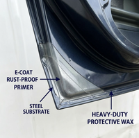 Nouveau panneau de coque de porte avant compatible avec Mazda CX-9, composant de carrosserie automobile
