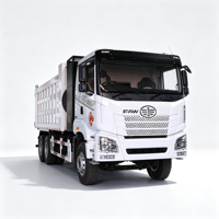 Camion benne électrique pur Jiefang JH6 6x4, camion-benne électrique robuste pour le transport dans la construction minière