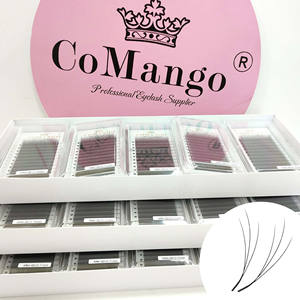 ขนตาปลอม 3 มิติ แบบ Spark Clover รุ่น Russian Volume LC/LD/LU /L90/L120/L135/L150/160 แบบพัดสำเร็จรูป ปลายเรียวเล็ก - Product Image 1