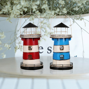 Tirelire Vintage en Forme de Phare, Style Méditerranéen, Ornement Décoratif Minimaliste pour <span class=keywords><strong>la</strong></span> Maison, Artisanat Décoratif pour Bar et Restaurant - Product Image 5