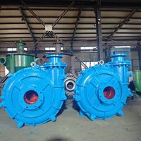 Pompe à gravier, pompe de forage, pompe à boue horizontale industrielle, pompe centrifuge électrique, modèle D