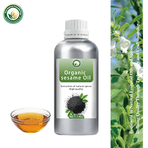 Olio di Sesamo Naturale e Biologico per Cucina con Vitamina E e Alto Contenuto Proteico, Estratto di Semi di Sesamo - Product Image 1